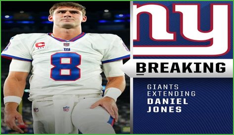 
                              New York Giants Signing Daniel Jones To New, Huge Contract
                    
                          Daniel Jones
                          Giants Re-Signing QB ...
                          Huge New Contract!!!
                      
        
        
          
                          
                Breaking News
              
                        
              
                
                                  91
                              
            
            
              
                
              
            
          

                      3/7/2023 1:16 PM PT
                  
      
